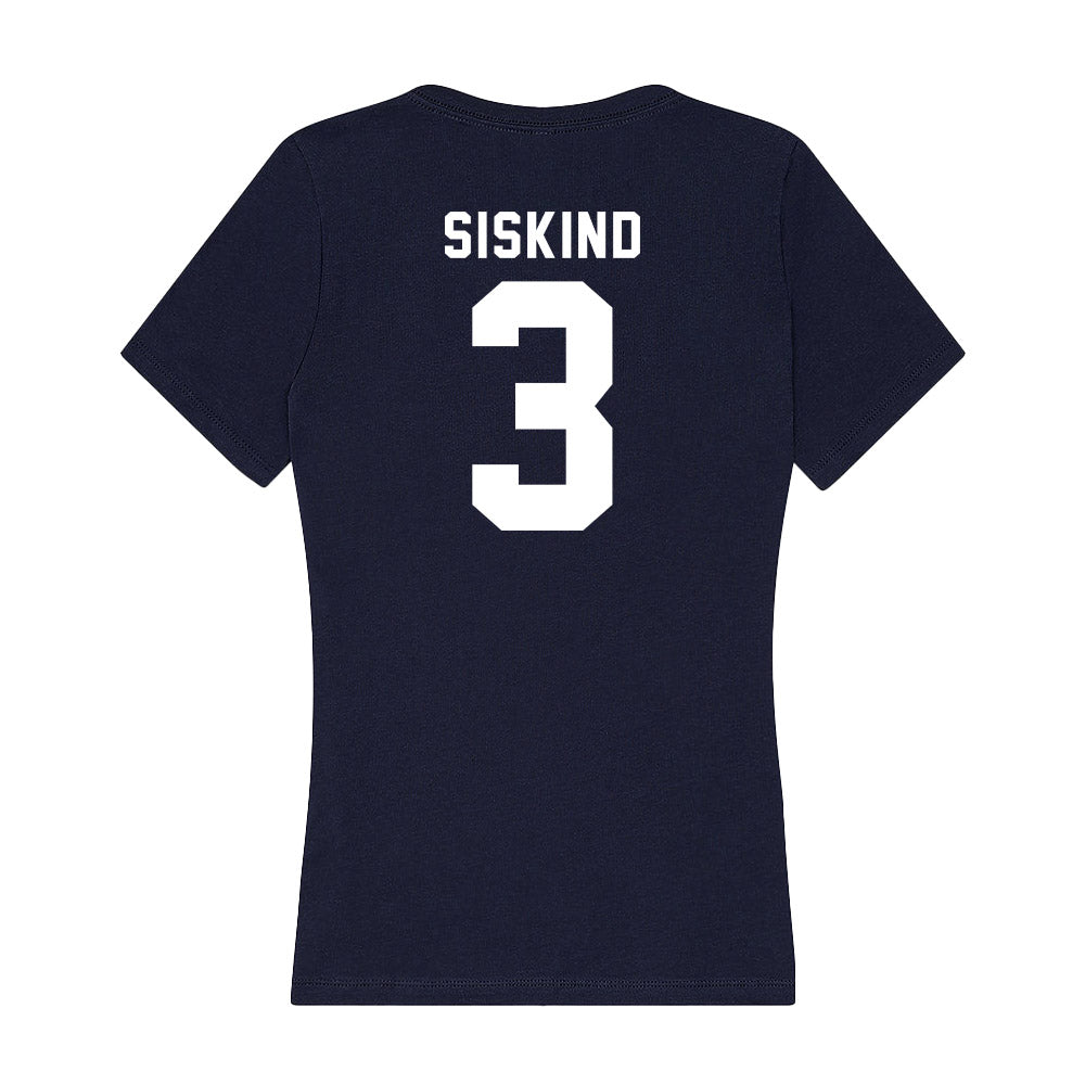 Old Dominion - NCAA Women's Lacrosse : Lilly Siskind - Women's V-Neck T-Shirt-1