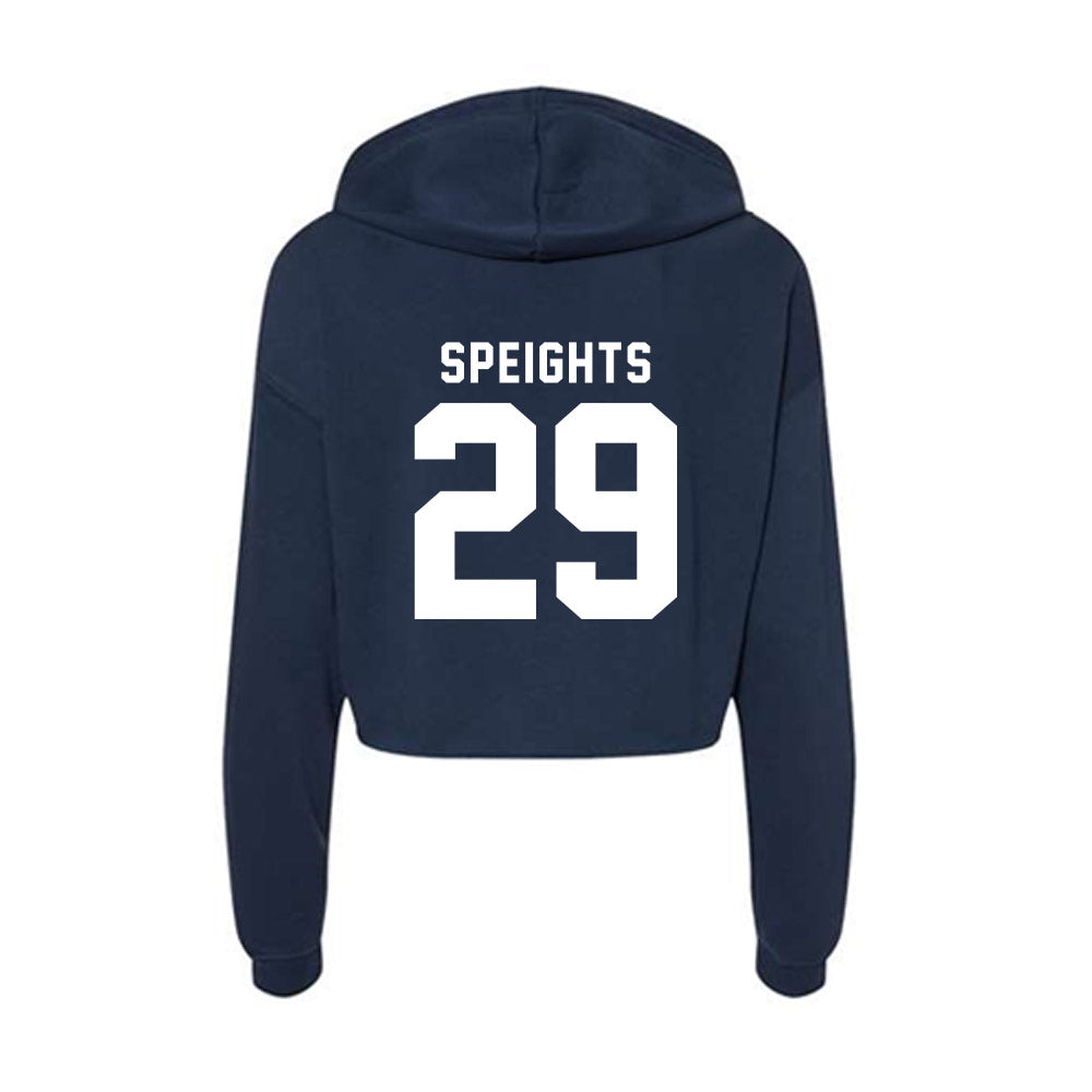 Old Dominion - NCAA Baseball : Jack Speights - Women's Crop Fleece Hoodie-1