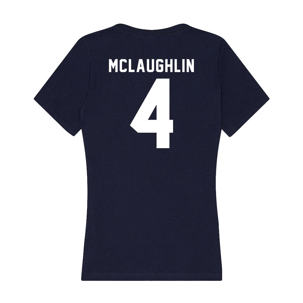 Old Dominion - NCAA Women's Basketball : Jordan Mclaughlin - Women's V-Neck T-Shirt-1