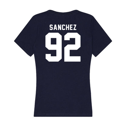 Old Dominion - NCAA Football : Ethan Sanchez - Women's V-Neck T-Shirt-1