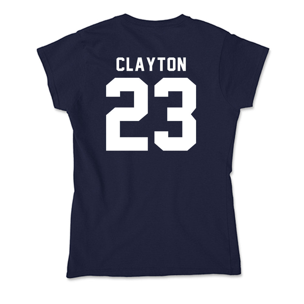 Old Dominion - NCAA Women's Basketball : Mariah Clayton - Soft Style Women’s T-Shirt-1