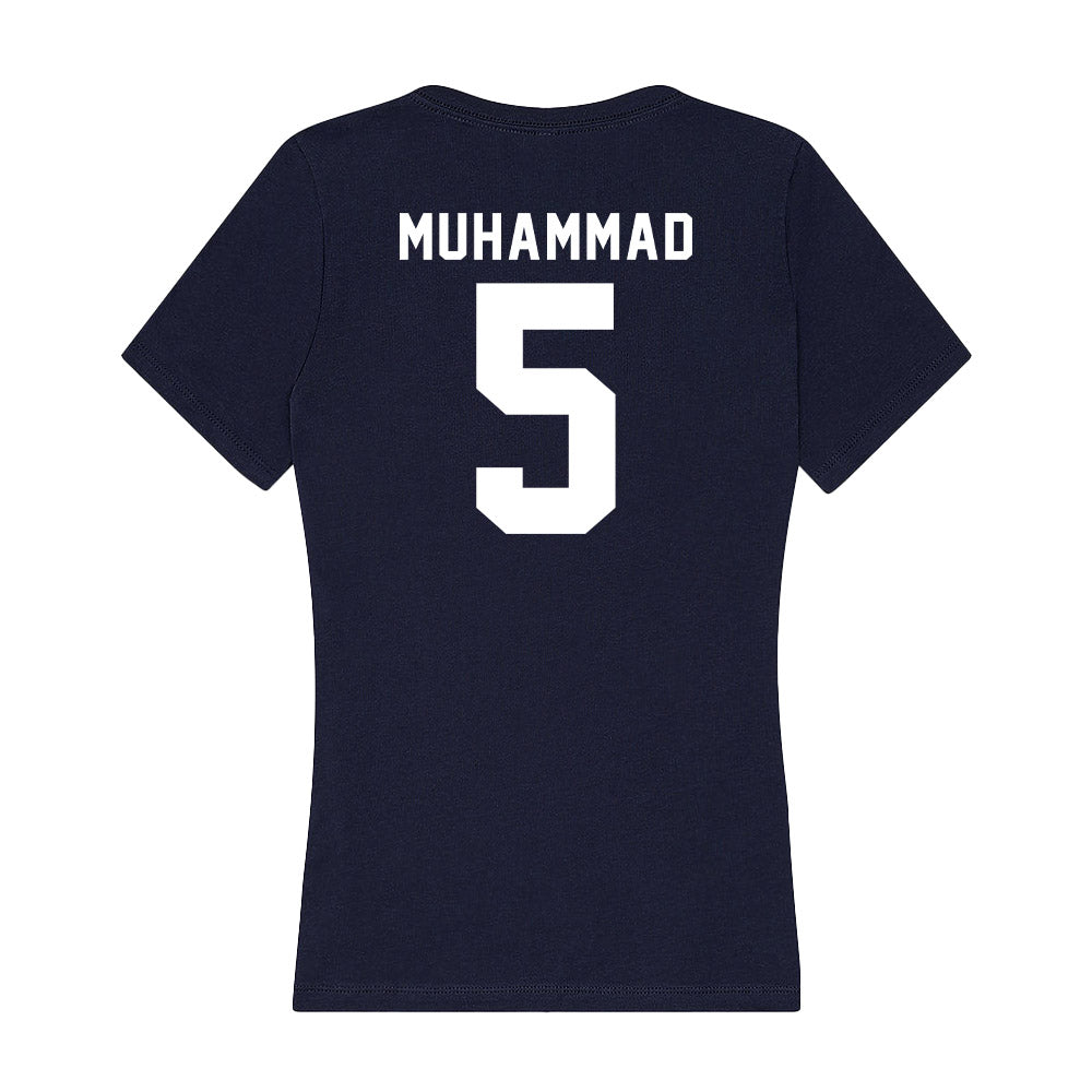 Old Dominion - NCAA Women's Basketball : Nisaa Muhammad - Women's V-Neck T-Shirt-1