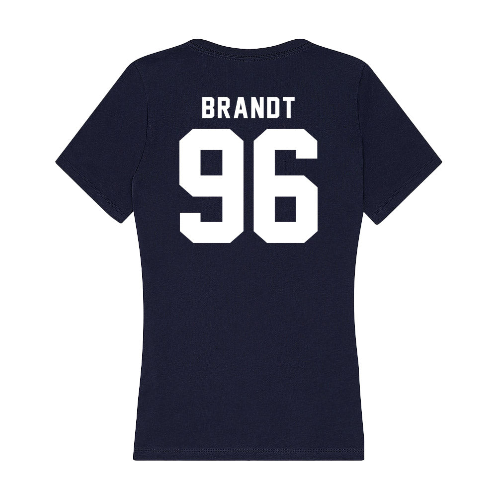 Old Dominion - NCAA Football : Ian Brandt - Women's V-Neck T-Shirt-1