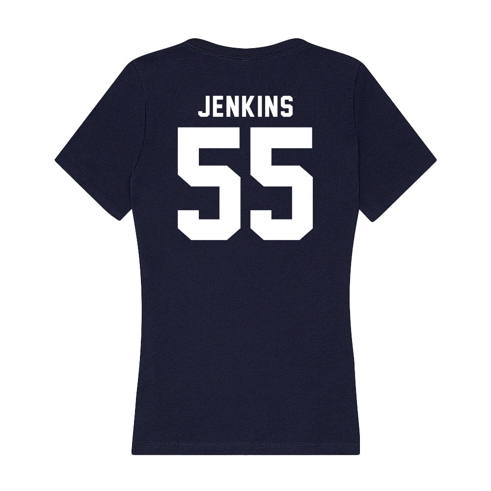 Old Dominion - NCAA Men's Basketball : Jaylen Jenkins - Women's V-Neck T-Shirt-1