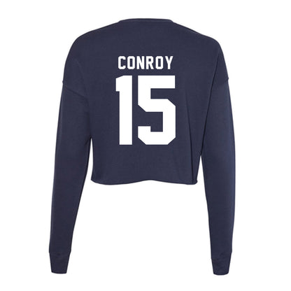 Old Dominion - NCAA Football : Pat Conroy - Women's Cropped Crew Fleece-1