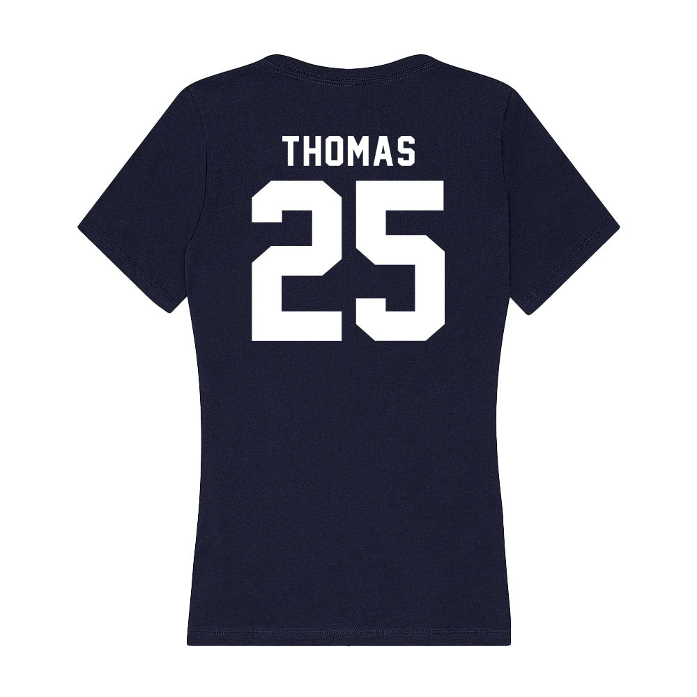 Old Dominion - NCAA Men's Soccer : Conor Thomas - Women's V-Neck T-Shirt-1