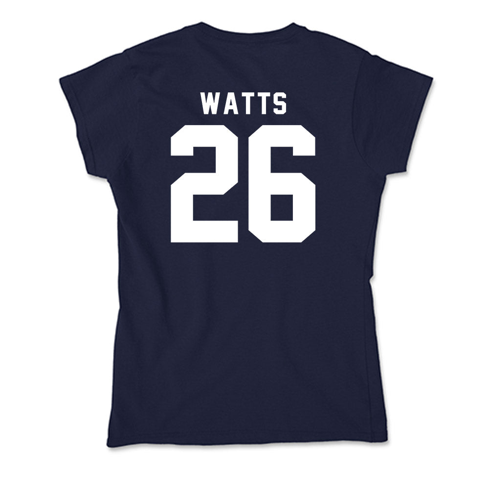 Old Dominion - NCAA Football : Justin Watts - Soft Style Women’s T-Shirt-1