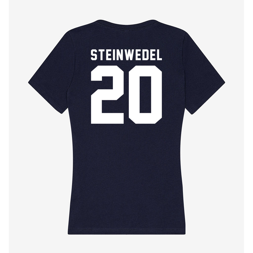 Old Dominion - NCAA Women's Lacrosse : Macy Steinwedel - Women's V-Neck T-Shirt-1