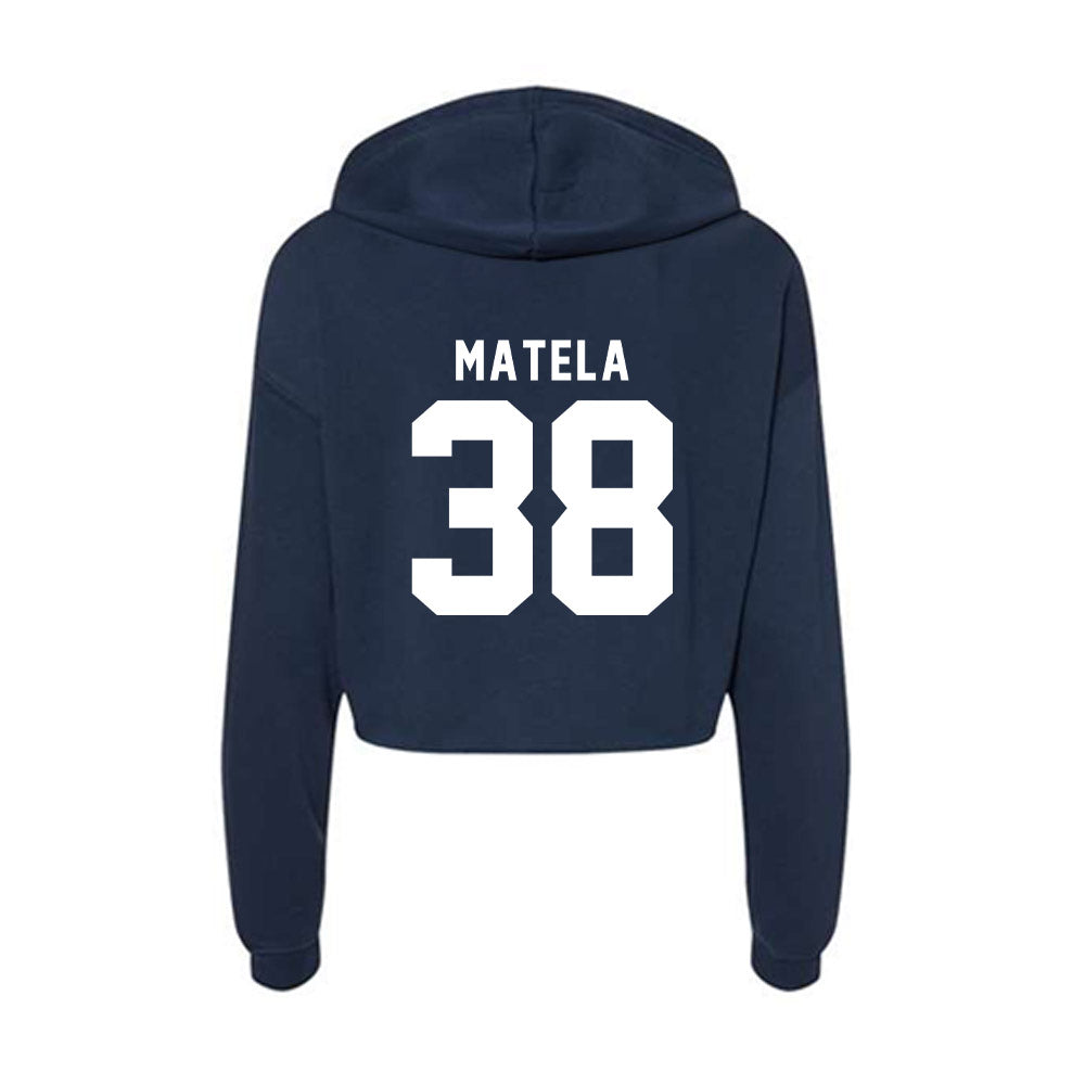 Old Dominion - NCAA Baseball : Bailey Matela - Women's Crop Fleece Hoodie-1