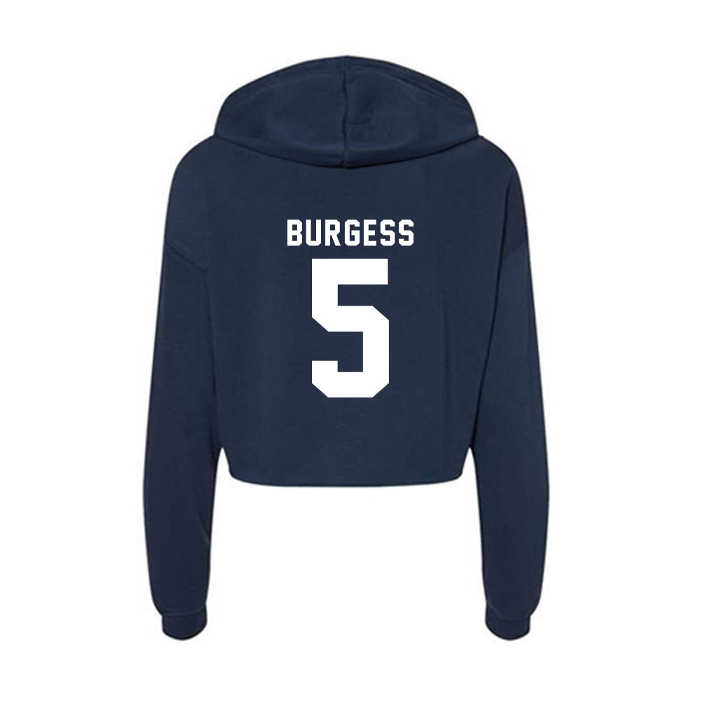 Old Dominion - NCAA Women's Volleyball : Bailey Burgess - Women's Crop Fleece Hoodie-1