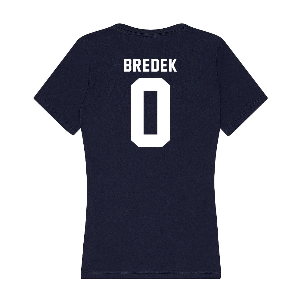 Old Dominion - NCAA Women's Soccer : Emily Bredek - Women's V-Neck T-Shirt-1