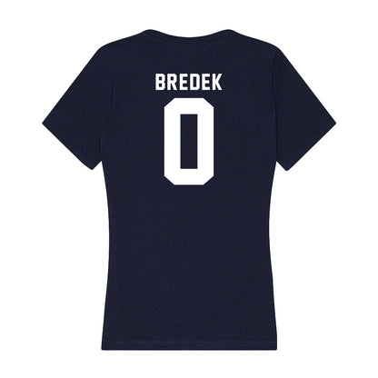 Old Dominion - NCAA Women's Soccer : Emily Bredek - Women's V-Neck T-Shirt-1