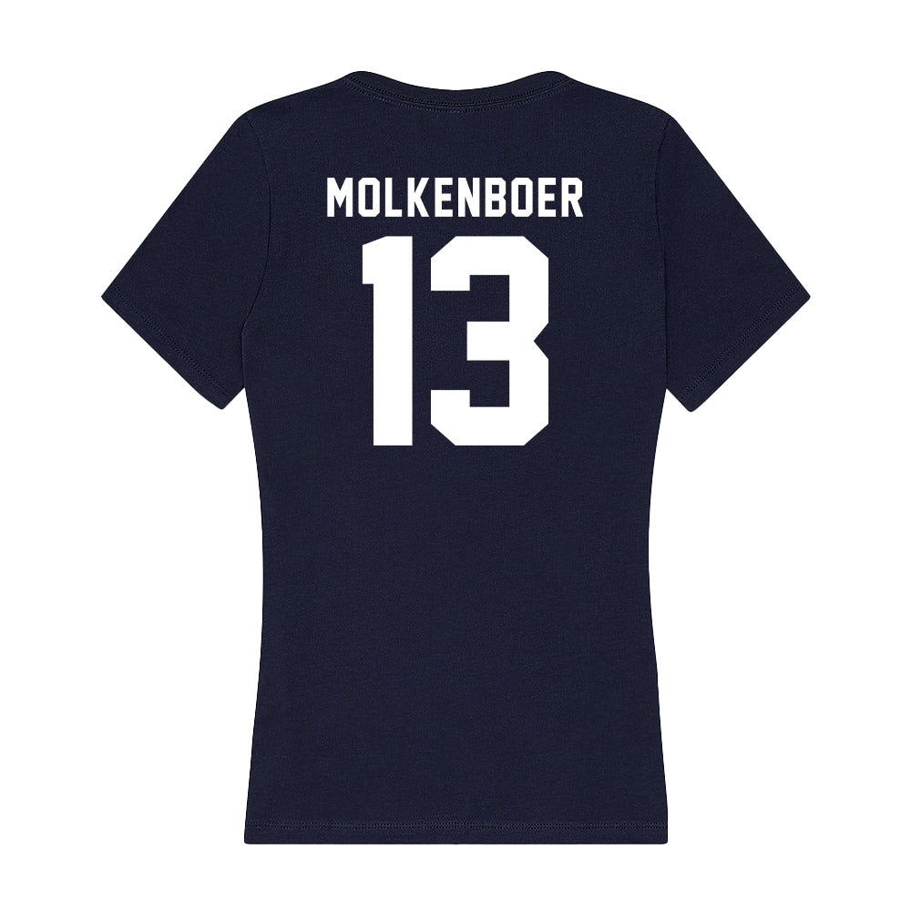 Old Dominion - NCAA Women's Field Hockey : Sanci Molkenboer - Women's V-Neck T-Shirt-1