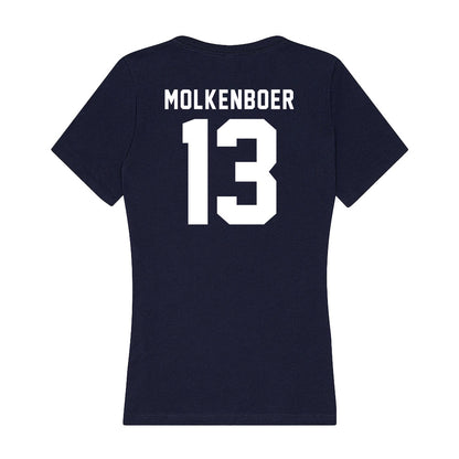 Old Dominion - NCAA Women's Field Hockey : Sanci Molkenboer - Women's V-Neck T-Shirt-1