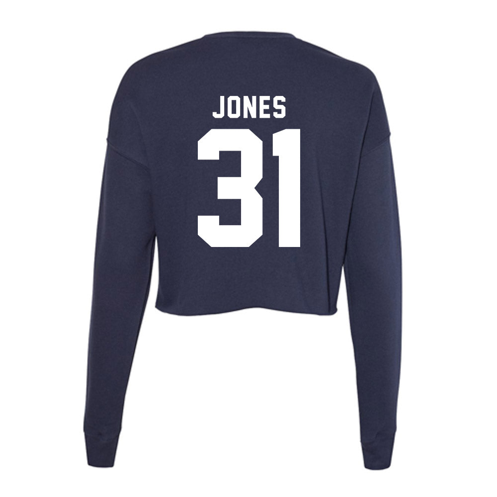 Old Dominion - NCAA Women's Soccer : Erin Jones - Women's Cropped Crew Fleece-1