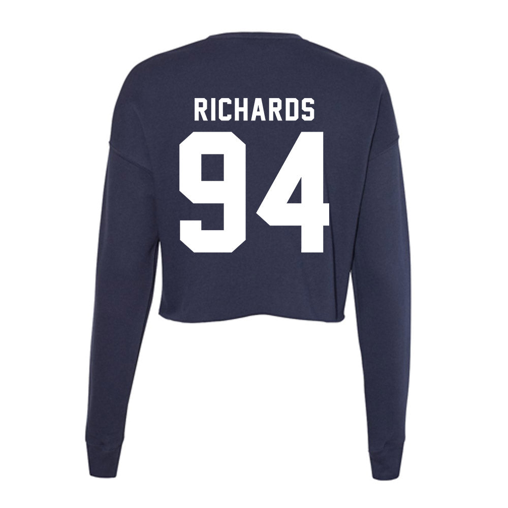 Old Dominion - NCAA Football : Brandon Richards - Women's Cropped Crew Fleece-1