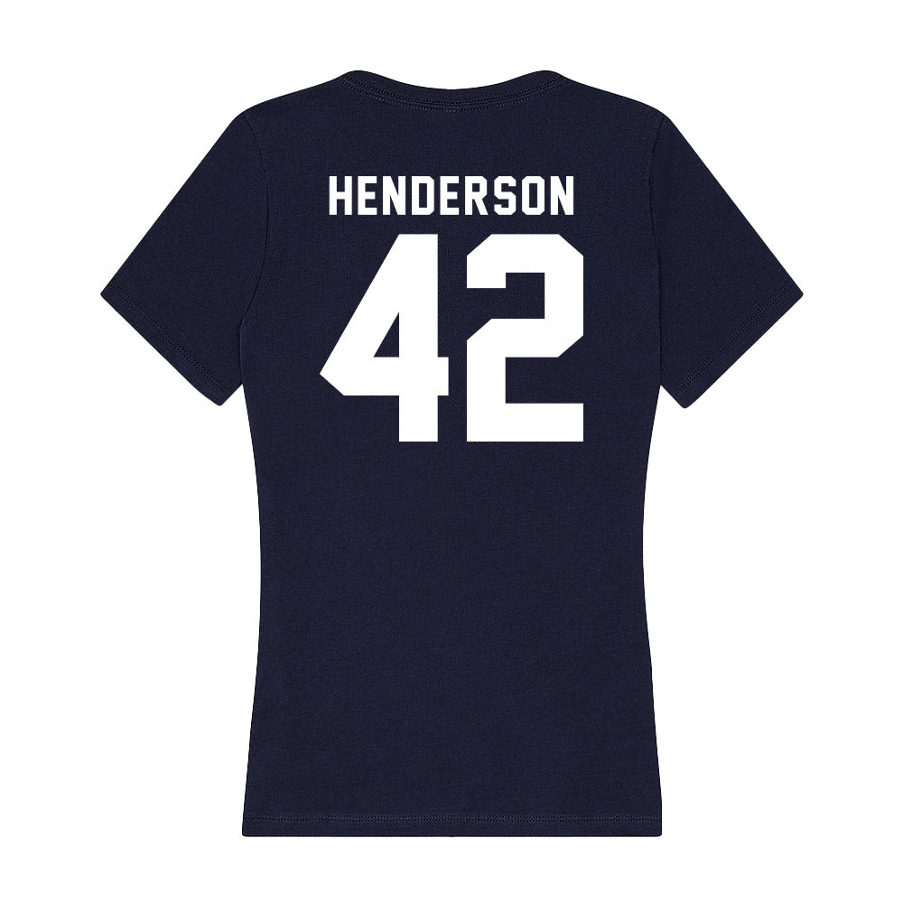 Old Dominion - NCAA Football : Jason Henderson - Women's V-Neck T-Shirt-1