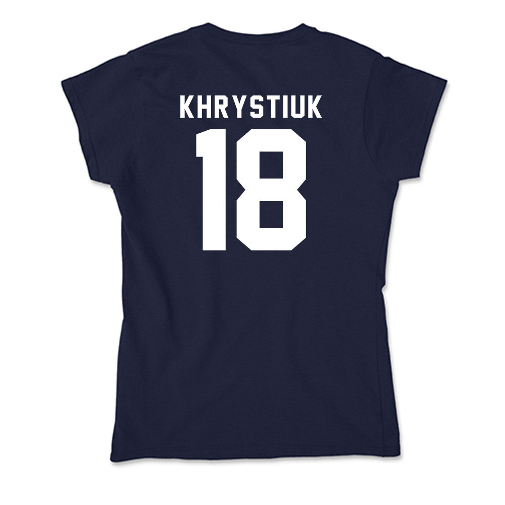 Old Dominion - NCAA Women's Soccer : Yuliia Khrystiuk - Soft Style Women’s T-Shirt-1