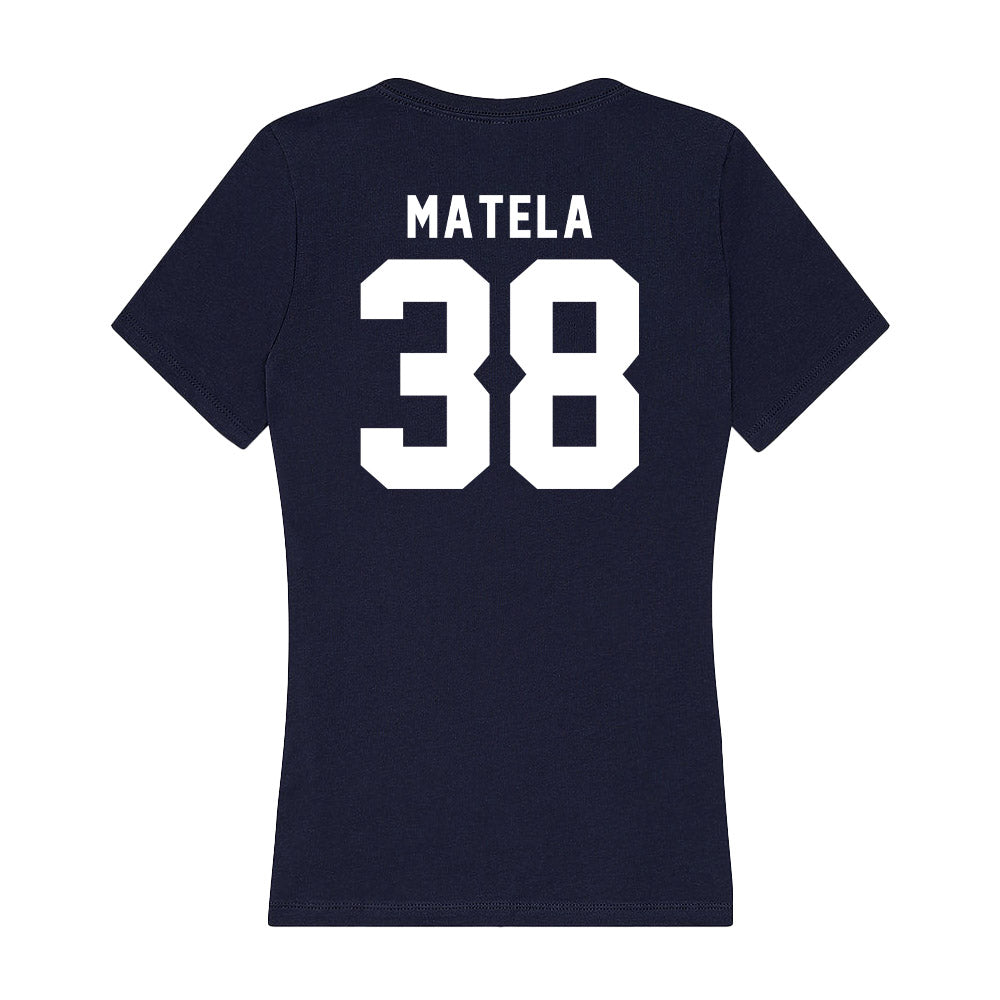 Old Dominion - NCAA Baseball : Bailey Matela - Women's V-Neck T-Shirt-1