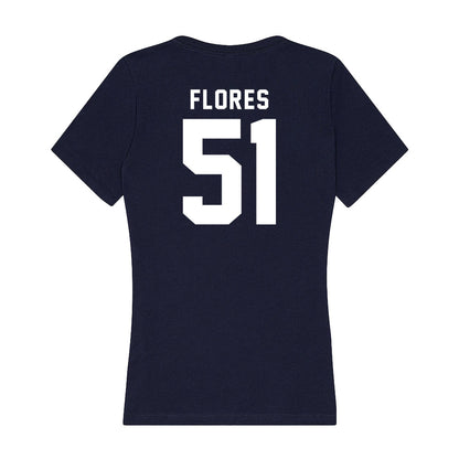 Old Dominion - NCAA Football : Michael Flores - Women's V-Neck T-Shirt-1