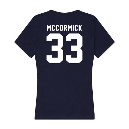 Old Dominion - NCAA Women's Soccer : Katie McCormick - Women's V-Neck T-Shirt-1