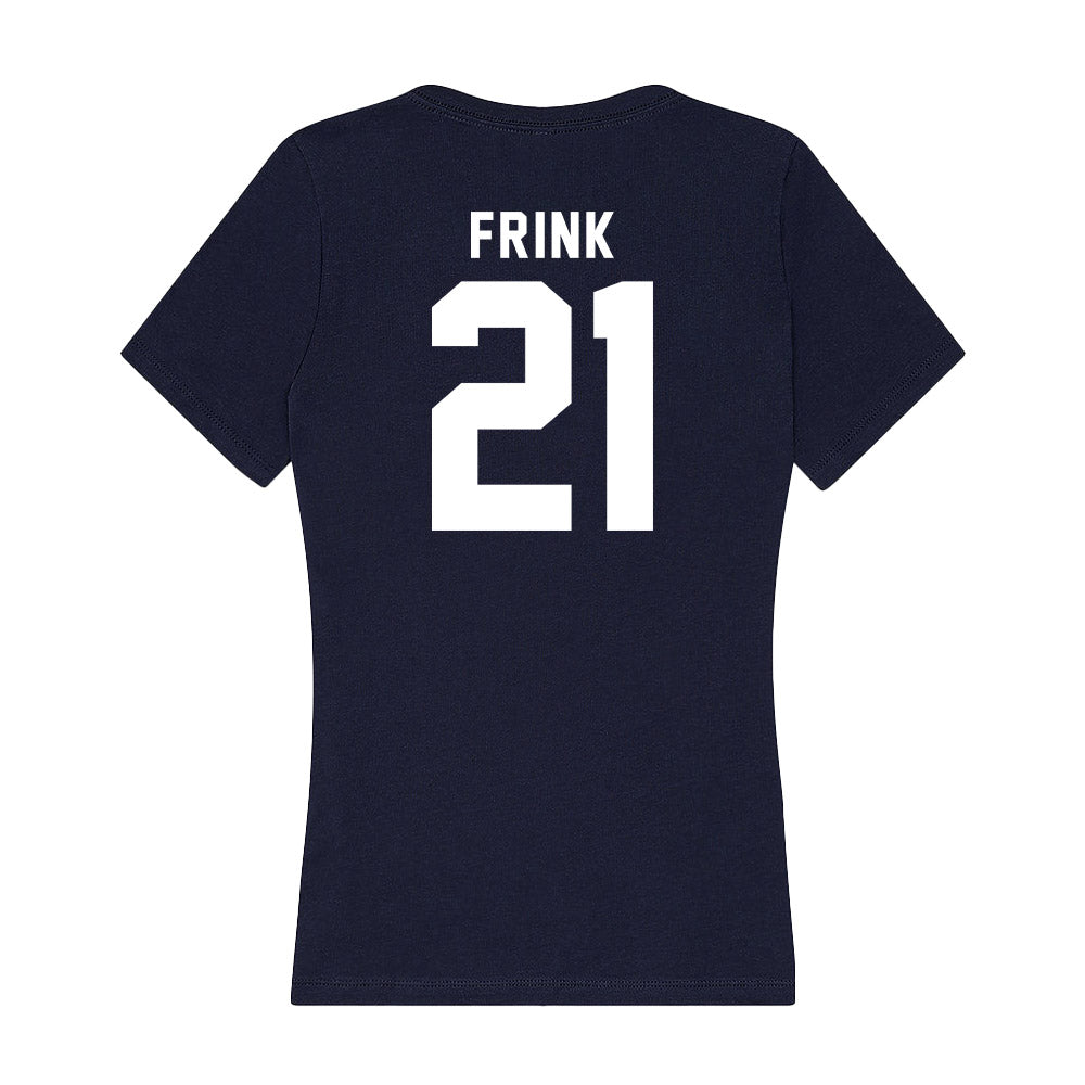 Old Dominion - NCAA Football : Zion Frink - Women's V-Neck T-Shirt-1