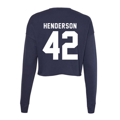 Old Dominion - NCAA Football : Jason Henderson - Women's Cropped Crew Fleece-1