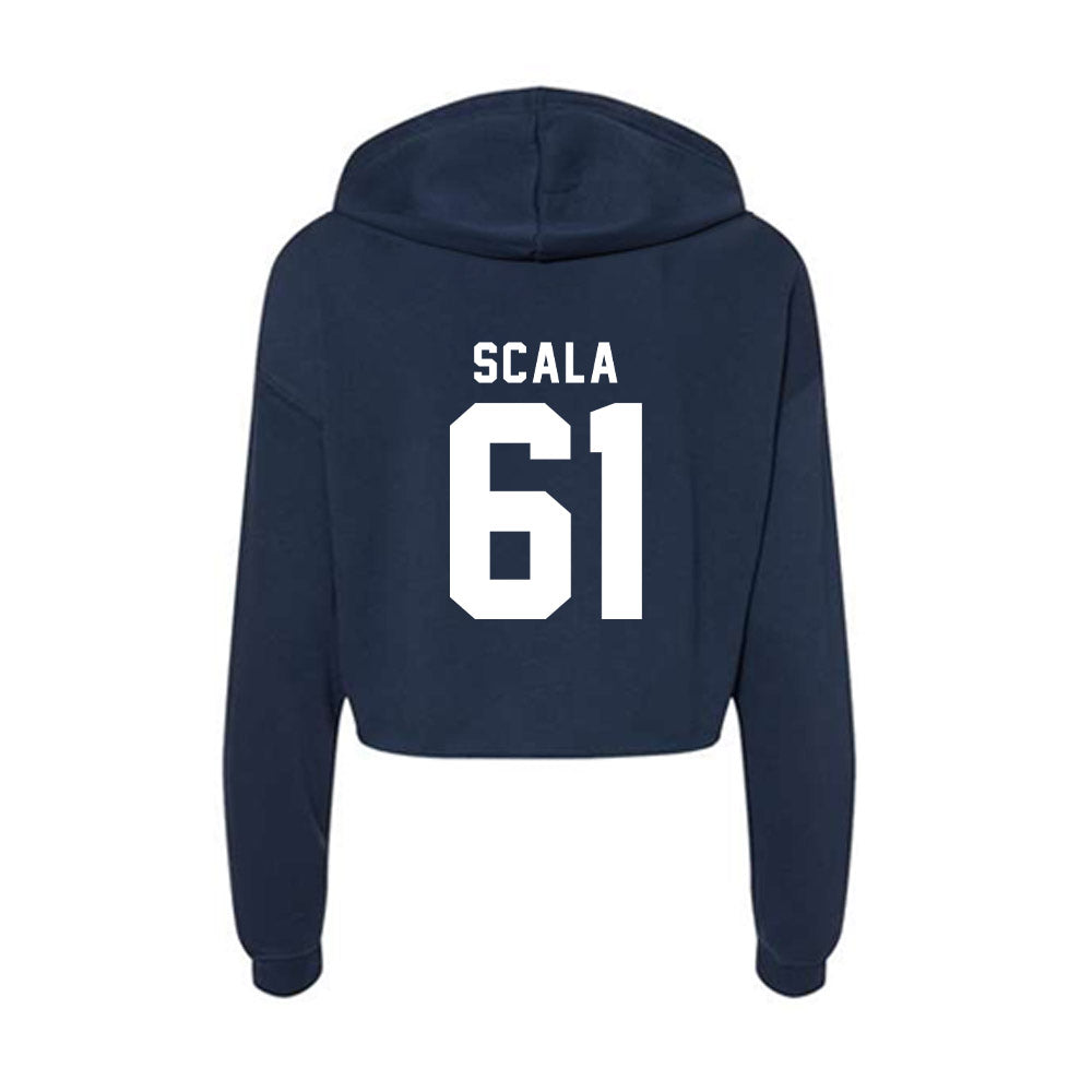 Old Dominion - NCAA Football : Jack Scala - Women's Crop Fleece Hoodie-1