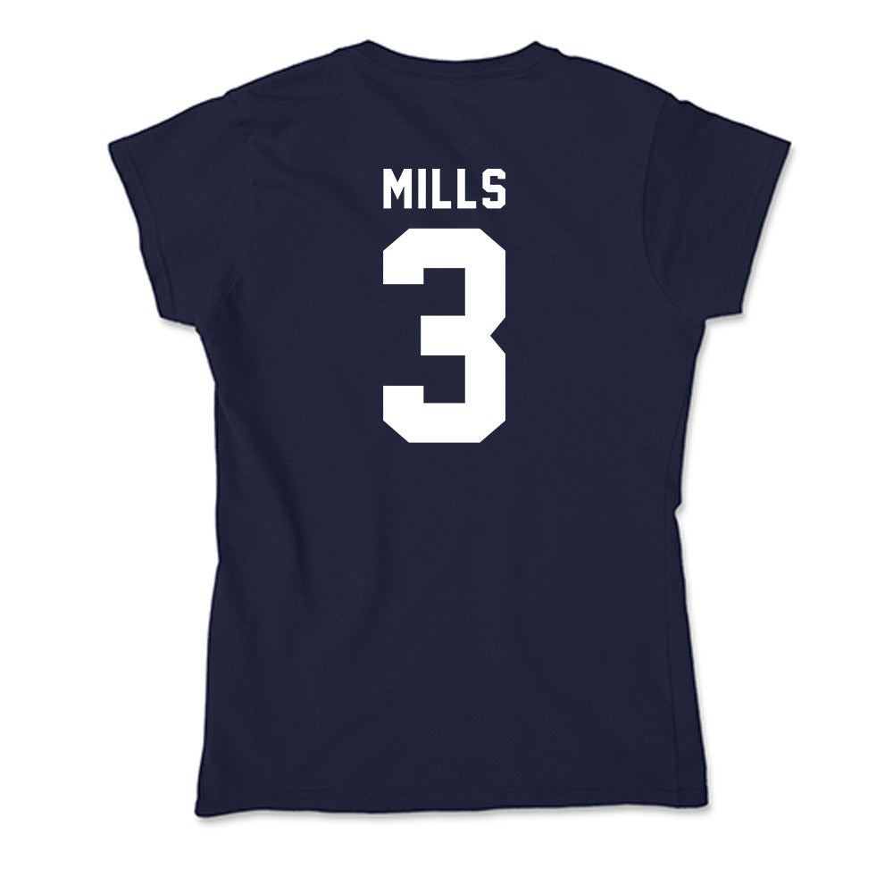 Old Dominion - NCAA Women's Lacrosse : Juliana Mills - Soft Style Women’s T-Shirt-1