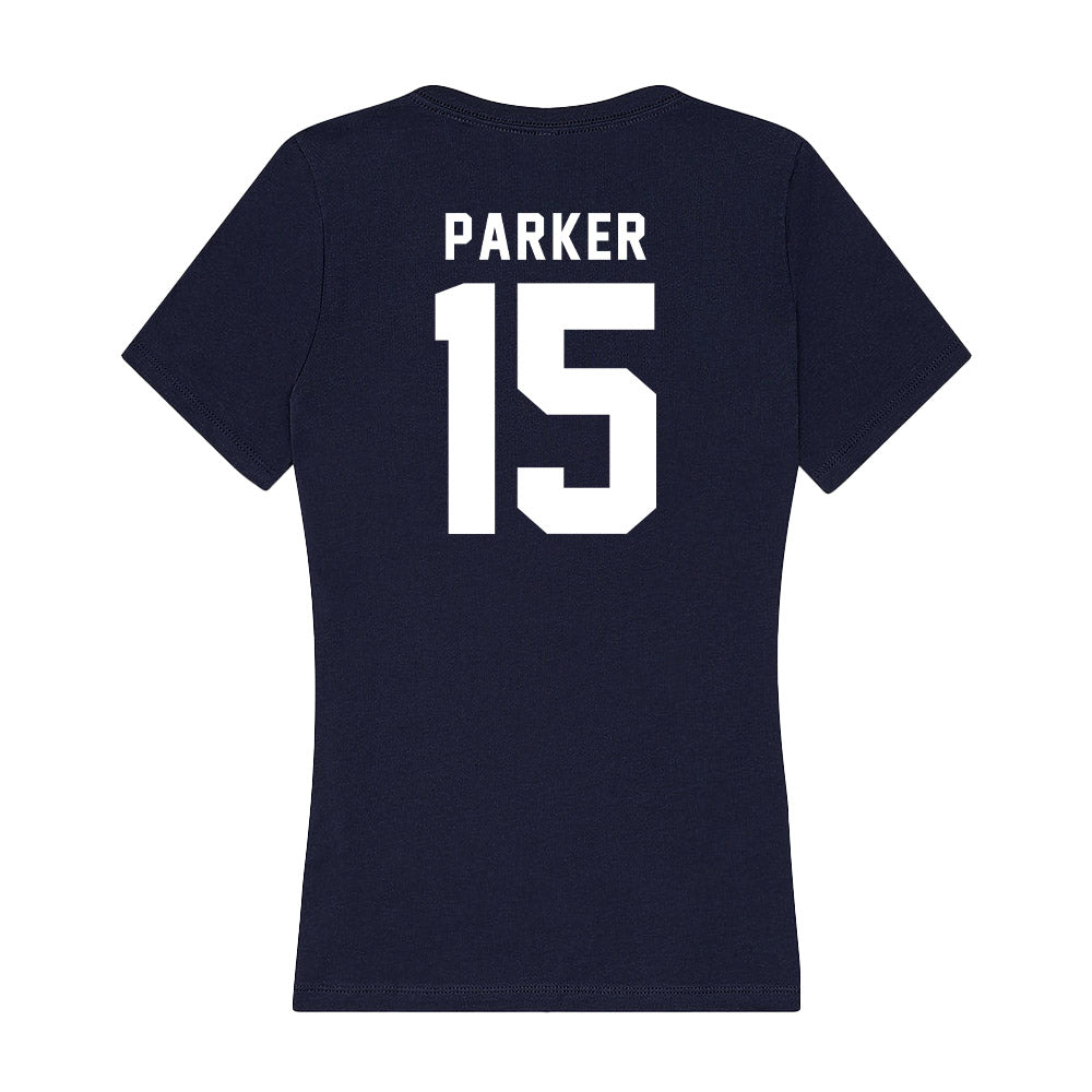 Old Dominion - NCAA Men's Basketball : CJ Parker - Women's V-Neck T-Shirt-1