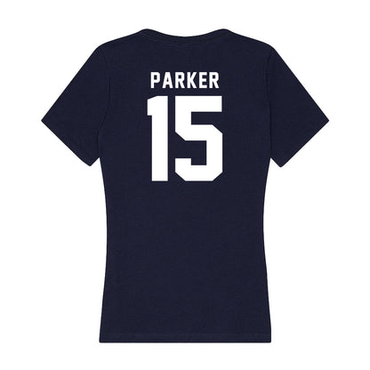 Old Dominion - NCAA Men's Basketball : CJ Parker - Women's V-Neck T-Shirt-1