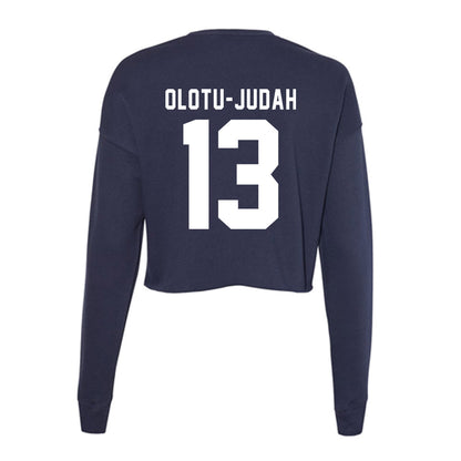 Old Dominion - NCAA Football : Jed Olotu-Judah - Women's Cropped Crew Fleece-1