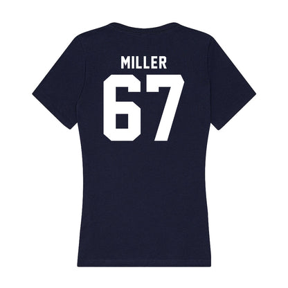 Old Dominion - NCAA Football : Kainan Miller - Women's V-Neck T-Shirt-1