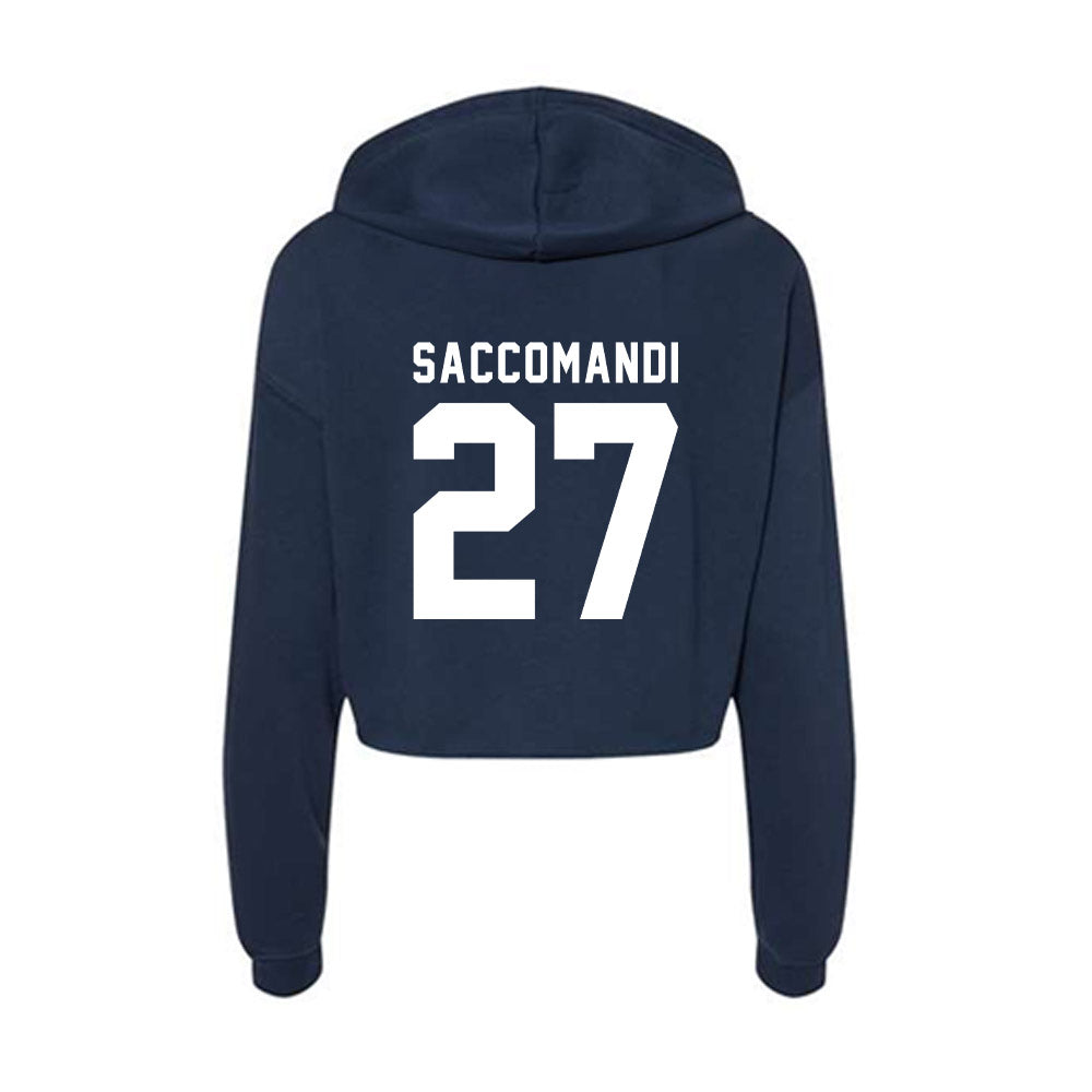 Old Dominion - NCAA Women's Field Hockey : Nicolette Saccomandi - Women's Crop Fleece Hoodie-1