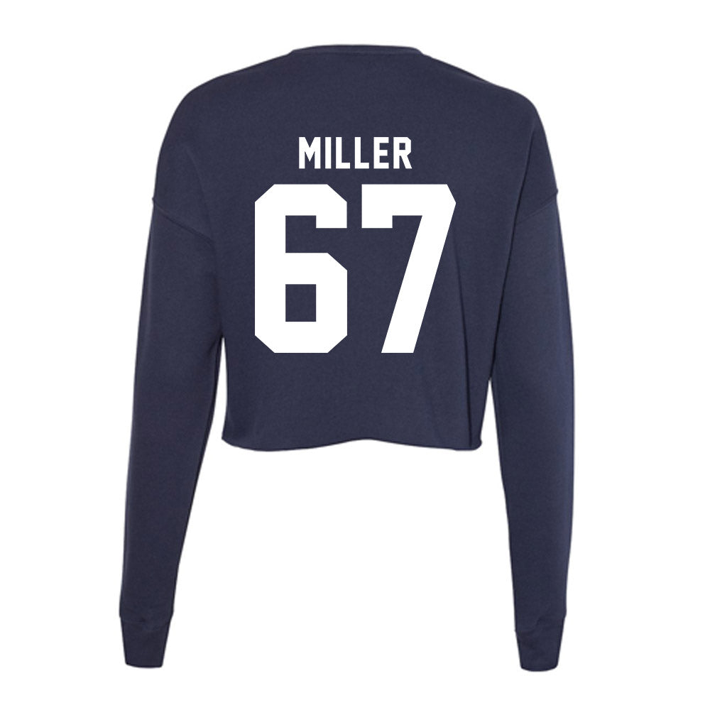 Old Dominion - NCAA Football : Kainan Miller - Women's Cropped Crew Fleece-1