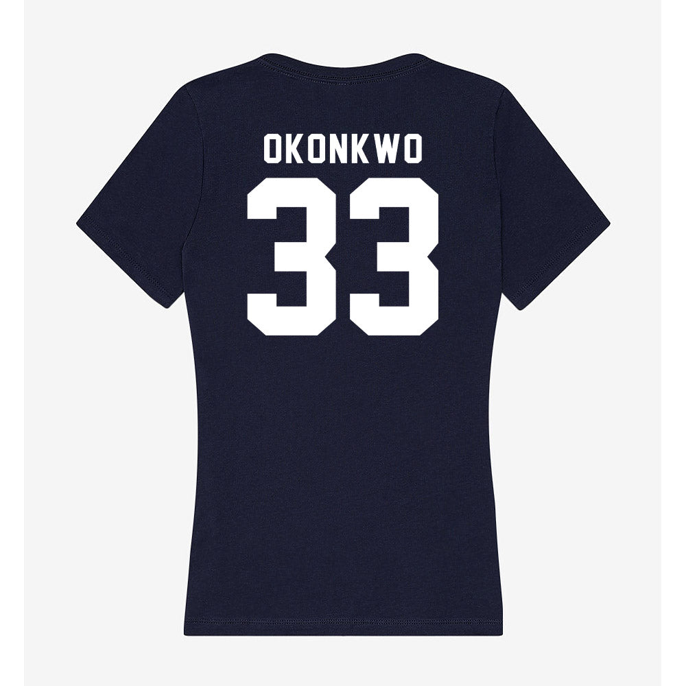 Old Dominion - NCAA Baseball : Jackson Okonkwo - Women's V-Neck T-Shirt-1
