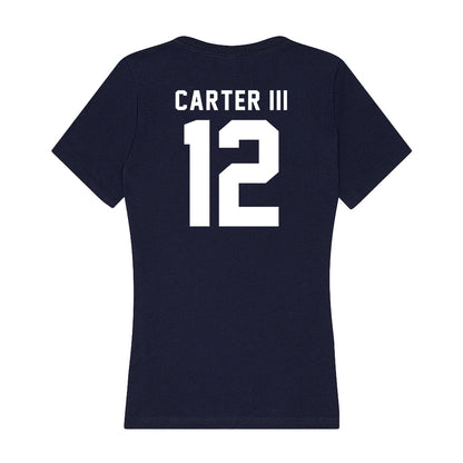 Old Dominion - NCAA Football : Jerome Carter III - Women's V-Neck T-Shirt-1