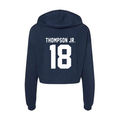 Old Dominion - NCAA Football : Mario Thompson Jr. - Women's Crop Fleece Hoodie-1