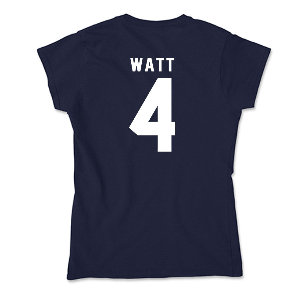 Old Dominion - NCAA Men's Soccer : Evan Watt - Soft Style Women’s T-Shirt-1