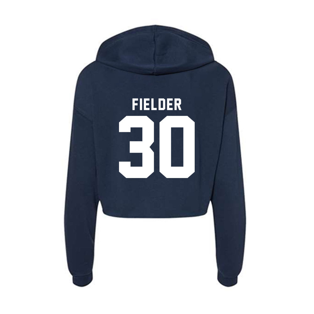 Old Dominion - NCAA Women's Basketball : Hama'ya Fielder - Women's Crop Fleece Hoodie-1