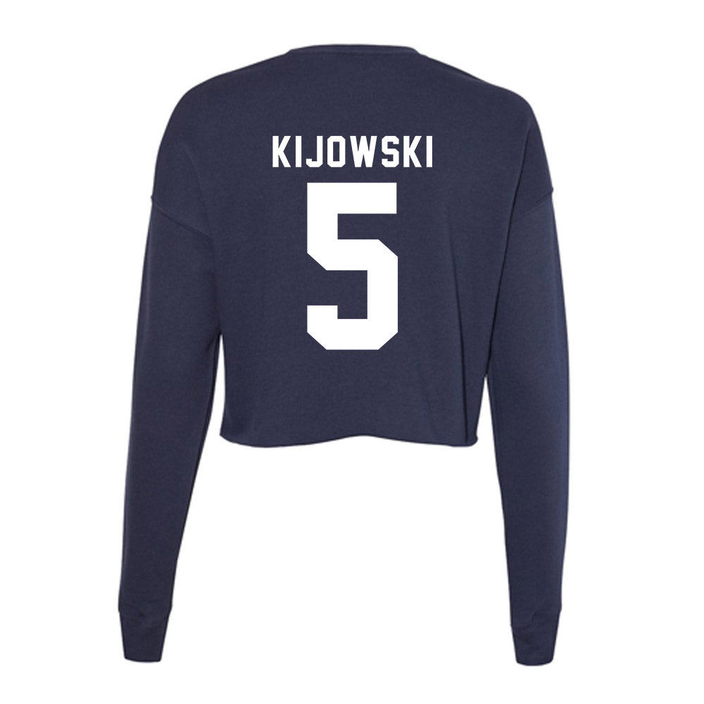 Old Dominion - NCAA Women's Soccer : Rhea Kijowski - Women's Cropped Crew Fleece-1