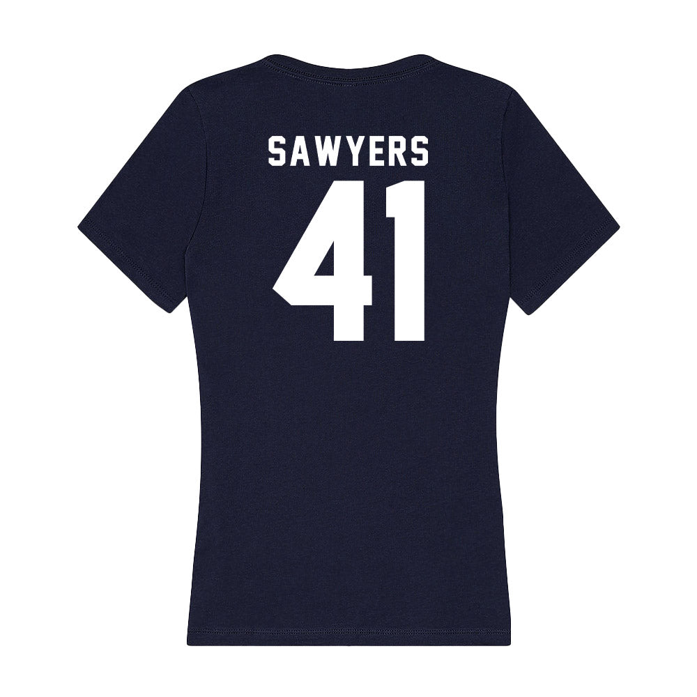 Old Dominion - NCAA Football : Gage Sawyers - Women's V-Neck T-Shirt-1