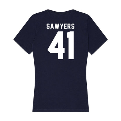 Old Dominion - NCAA Football : Gage Sawyers - Women's V-Neck T-Shirt-1