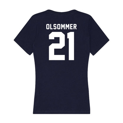 Old Dominion - NCAA Women's Field Hockey : Mackenzie Olsommer - Women's V-Neck T-Shirt-1