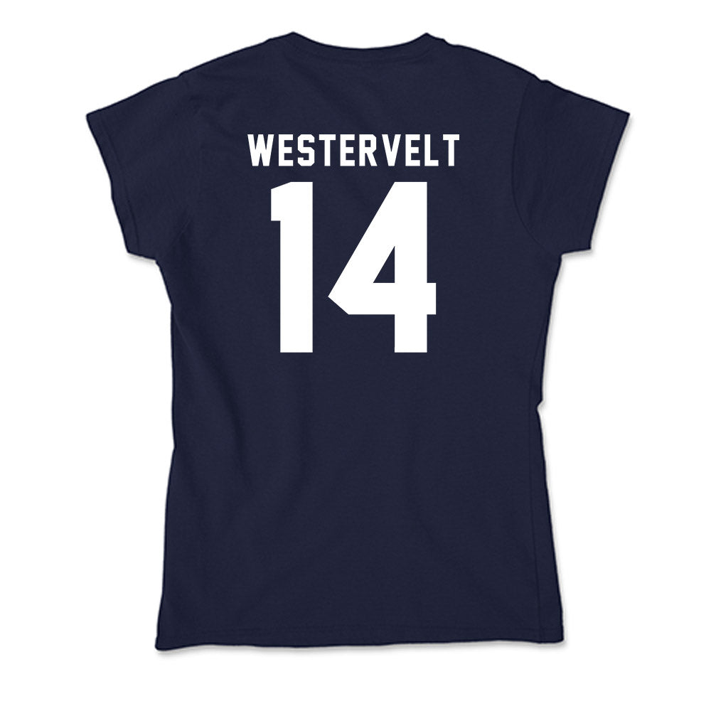 Old Dominion - NCAA Women's Lacrosse : Anna Westervelt - Soft Style Women’s T-Shirt-1