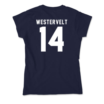 Old Dominion - NCAA Women's Lacrosse : Anna Westervelt - Soft Style Women’s T-Shirt-1