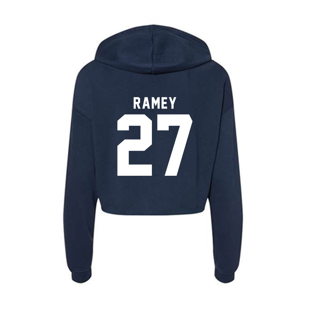 Old Dominion - NCAA Football : Ryan Ramey - Women's Crop Fleece Hoodie-1