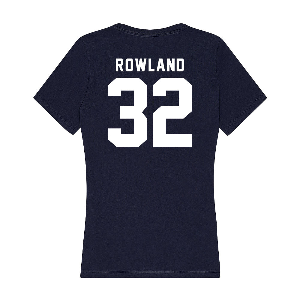 Old Dominion - NCAA Women's Lacrosse : Emma Rowland - Women's V-Neck T-Shirt-1