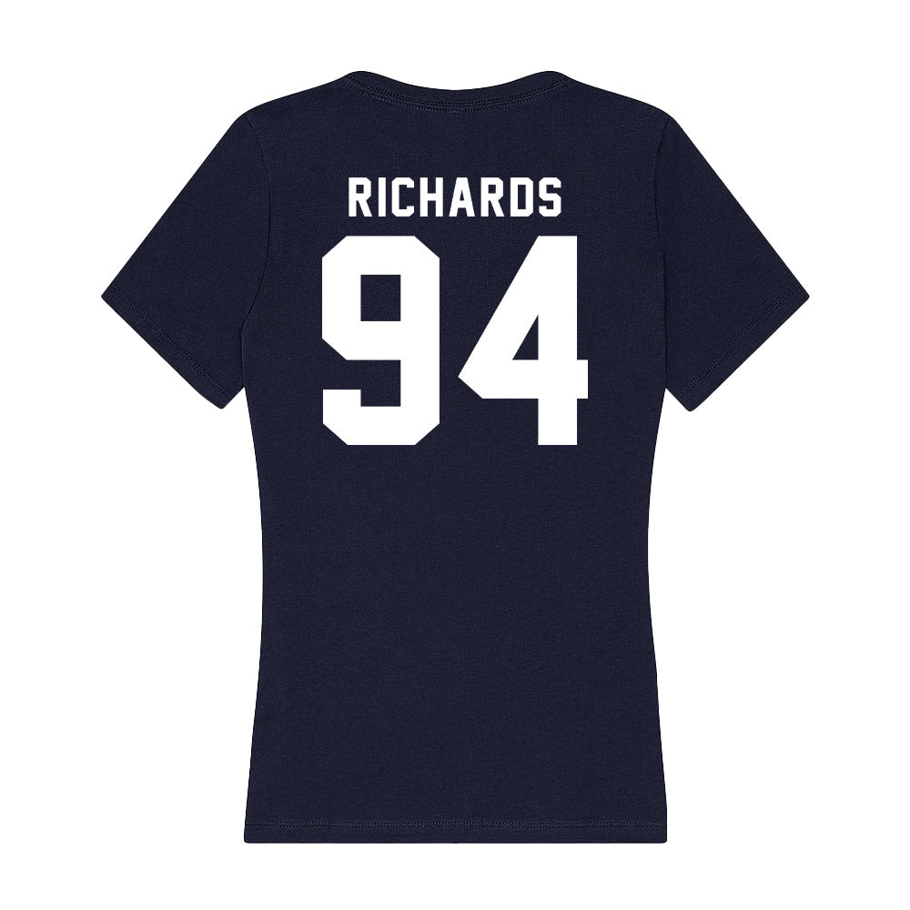 Old Dominion - NCAA Football : Brandon Richards - Women's V-Neck T-Shirt-1