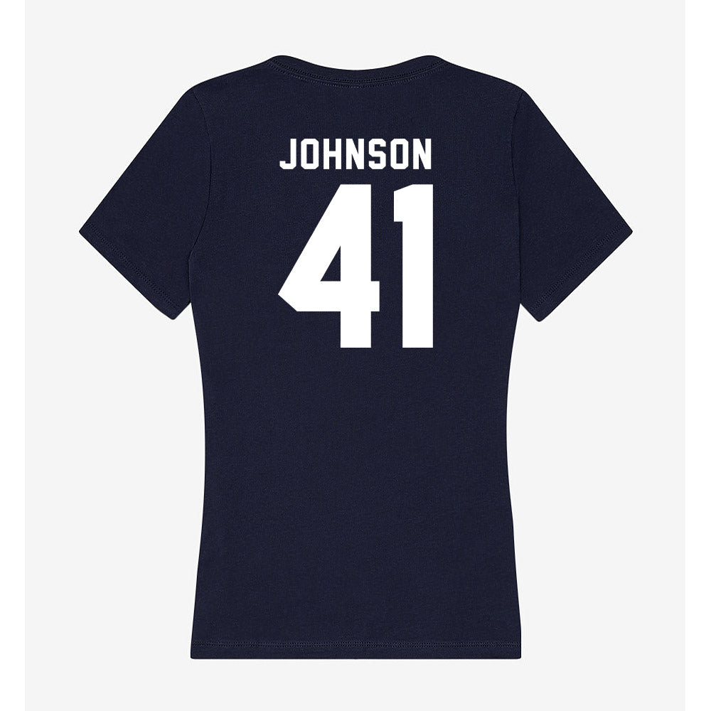 Old Dominion - NCAA Baseball : Patrick Johnson - Women's V-Neck T-Shirt-1